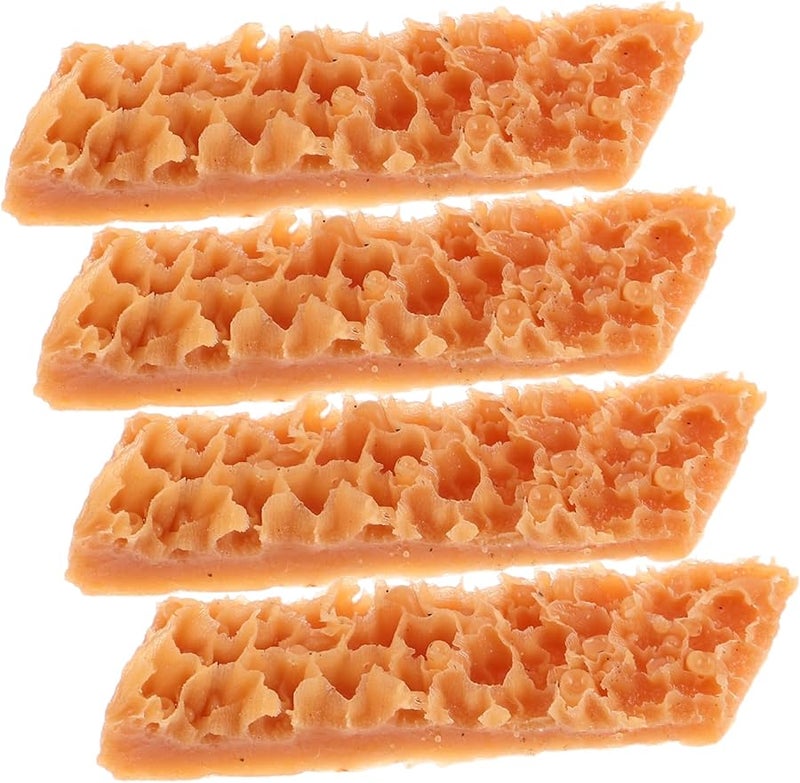 4Pcs Realistic Artificial Beef Tripe Food Props For Kitchen Display Photography - Image 1
